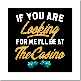 Funny Casino Shirt. Casino tshirt. Posters and Art